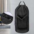 thumbnail image 5 of Bolsa de Lavandería con Correas para los Hombros y Bolsillo de , Mochila para la Colada, Cesto de Lavandería Portátil Grande para Lavandería Universitaria, 5 of 5