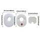 thumbnail image 3 of Compatible Con Hv300/Hv310/450/Xffv300/Hv301 Accesorios Para Aspiradoras Filtro Filtro 4 Unidades, 3 of 5