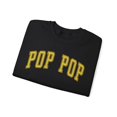 thumbnail image 3 of Pop Pop Sweatshirt Gifts Crew Neck Shirt Long Sleeve Unisex, 3 of 5