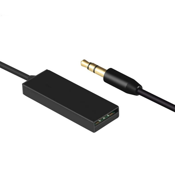 Voiture Bluetooth Aux Mains Libres USB Adaptateur Musique Câble