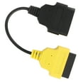 thumbnail image 1 of Câble de Diagnostic OBD2, Connexion Facile Système de Canette Résistant à l'Usure Identification Facile Outil de Scan Étanche Adaptateur pour Scanner Auto ECU, 1 of 7
