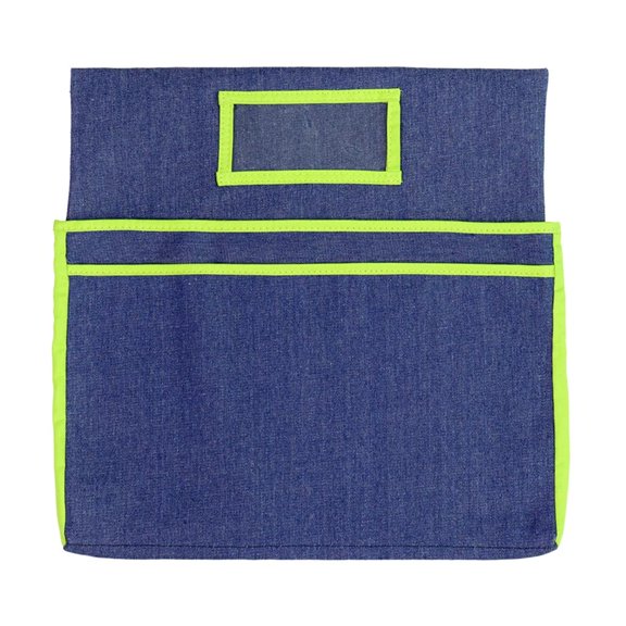 Ywmsfl Chair Pocket Chair Back Organizer Classroom Chair Organizer with Name Card Slot