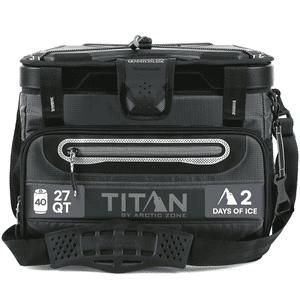 Titan by Arctic Zone Collapsible Soft Cooler, 40 Can, 27 qt