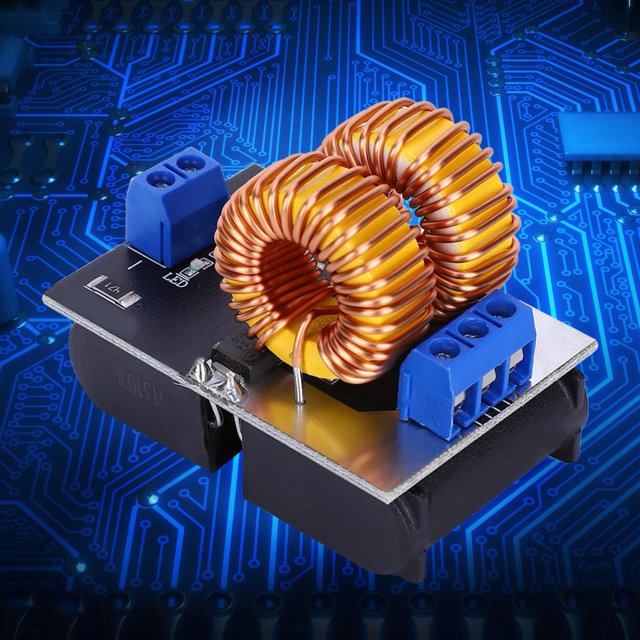 Módulo mini ZVS BYS459-1500 Placa de calentamiento por inducción de 5 V-12 V para calentador de alta frecuencia