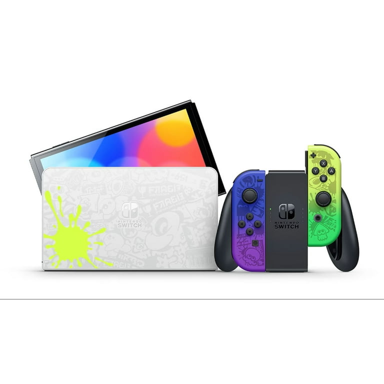 Restored Nintendo HEGSKCAAAA Switch OLED Model Splatoon 3 Special