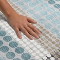 thumbnail image 3 of Addison Rugs Mayfield Premium Machine Washable Transitional Geometric Teal Rectangle Rug, 10' x 14', 3 of 8