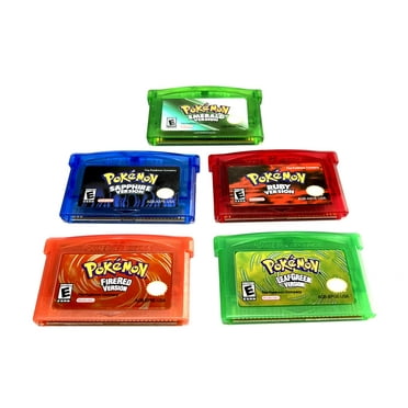 Pokemon: Emerald Fire Red Leaf Green Ruby Saphire Edition - Gameboy Advance