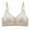 Beige, variant on Workout Bra Women Bra Ultra-Thin Cup No Underwire Push up Sleep Bra V-Neck Back-Smoothing Bra Feature Hook and Eye Closure Full-Figure Bra Style Y-421 , Gray L