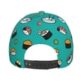 thumbnail image 4 of Goofa Sushi Printed Baseball Cap for Men and Women - Adjustable Unisex Hat for Sports and Casual Wear,Sun protection Casual Outdoor Everyday Fashion Cap, 4 of 9