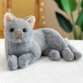 30cm Cute Real Life Plush Cats Doll Stuffed Lying Cat Plush Toys For 30cm-cute-real-life-plush-cats-doll-stuffed-lying-cat-plush-toys-for
