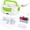 Green, variant on Electric Lunch Box 110V Heating Lunch Hot Box Portable Insulated Bento Box Electric Lunch Container for Office Travel (Orange)