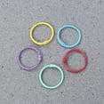 thumbnail image 2 of SHISUYAN 50Set Circular Metal Snaps for Binder Smooth Surface Silver Finish, 2 of 8