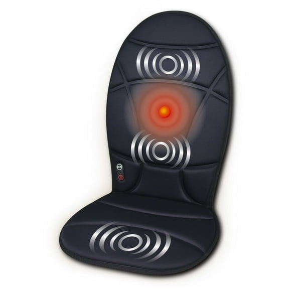 Health Touch Massage Seat Topper with Vibration and Heat for Back and Thigh Relaxation