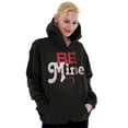 thumbnail image 4 of Be Mine Cute Valentines Day Love Hoodie Sweatshirt Women Brisco Brands S, 4 of 6