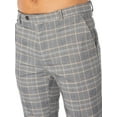 thumbnail image 5 of Trojan Check Sta-Prest Trousers, Grey, 5 of 5