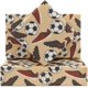 thumbnail image 2 of Papel de regalo de balón de fútbol para hombres y niños - Papel de regalo Kraft para cumpleaños, días festivos y eventos deportivos - 50 x 70 cm, 2 of 4