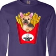 thumbnail image 4 of Inktastic Cute Frenchie in French Fries Long Sleeve T-Shirt, 4 of 5