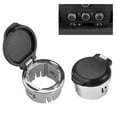 thumbnail image 5 of Guwzn 2pcs 12V Power Outlet Plug Dash Cap Cover Compatible for 2007-2013 Silverado Sierra Tahoe 20983936 25793816, 5 of 10