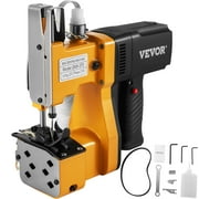VEVOR Automatic Bag Closer Sewing Machine 210w, Electric Bag Closing Sewing Machine 110v, Portable Bag Closer Sewing Machine for Express Bag Woven Bag Burlap Bag Blanket Leather Paper Bag