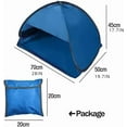 thumbnail image 7 of Uveego Mini Head Sun Shelter Tent, Mini Pop Up Canopy, 2025 New Beach Pop up Beach Tent Sun Shade, Portable Anti-Uv Automatic Shade Canopy for Beaches Sunbathing with Phone Stand, 7 of 7