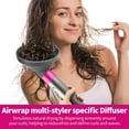 thumbnail image 2 of BVACUMHEAD Accesorio difusor mejorado para Dyson Airwrap Styler - Se convierte en boquilla difusora para secador de pelo, 973365-01, gris, 2 of 5