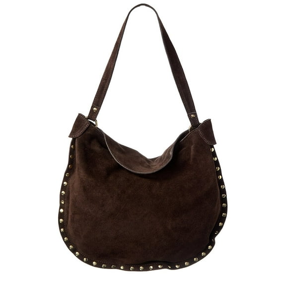 Isabella Rossetti Adele Suede Tote, Brown