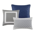 thumbnail image 4 of Gracie Mills 7-Piece Transitional Color Block Comforter Set - GRACE-15588, 4 of 5