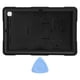 thumbnail image 1 of Fundas para tabletas, luz suave, varios colores, funda protectora con manos libres para computadora Galaxy Tab A7, color negro, 1 of 14