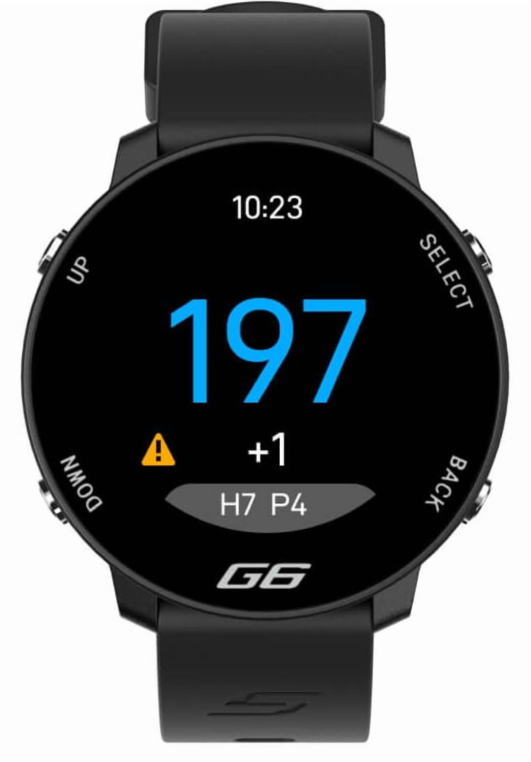 Shot Scope Golf G6 Watch Black GPS/Range Finders New