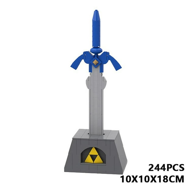 244 Pcs MOC Building Blocks The Legend of Sel Animated Series Master Gear Toys, for Boys Gift for Nephew