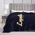 thumbnail image 4 of Loyola University Chicago Fleece Blanket, Very Soft Microfiber Flannel Blanket for Couch Warm and Cozy for All Seasons, 4 of 6