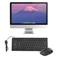 thumbnail image 3 of Visland 85Keys Foldable Soft Silicone Mute USB Wired Mini Keyboard Computer Accessory, 3 of 8