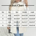 thumbnail image 3 of aohooy Women’s Fleece Vest - Sleeveless Fuzzy Casual Sherpa Vests Warm Button Down Notch Lapel Jackets with Pockets White,S, 3 of 9