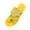 Yellow #039, variant on Women's Orthopedic Sandals With Arch Support Breathable Mesh Platform Flip Flops, Comfortable Adjustable Slide Sandals For Women, Cushioned Walking Shoes For Beach 38