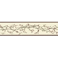 thumbnail image 2 of Dundee Deco Peel and Stick Self Adhesive Wallpaper Border - Red, Beige Winterberries on Vine, 15 ft x 7 in, 2 of 6