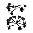 thumbnail image 4 of 16Pcs, Display Rack Hook, Accessories, Easy to Install, Hanger for Earrings, Bracelets Iron Hook Jewelry Hook 1.97 inch Durable Black Fernando Gancho para estante de exhibición, 4 of 8