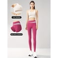 thumbnail image 6 of PISONIC Two-Piece Women's Sportswear, Color-Blocked Outfit, Tight-Fitting And Butt-Lifting, Fitness Yoga Suit Set., 6 of 6