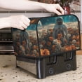 thumbnail image 7 of Uemuo Astronaut Flower Field Print Toaster Cover 4 Slice, Small Kitchen Appliance Covers, Toaster Oven Cover with Loop, Bread Machine Cover Dust Cover Protection, 7 of 7