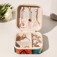 thumbnail image 6 of Starfish Travel Portable Square Organizer Box: Earring Organizer & Jewelry Display for Girls and Women, 6 of 6