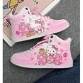 thumbnail image 4 of Nuevos zapatos casuales de Sanrio con figura de Hello Kitty, zapatillas de deporte de primavera y otoño con dibujos animados Kawaii, antideslizantes, cómodas, regalo para niñas y mujeres estudiantes, 4 of 5