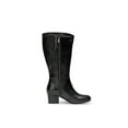 thumbnail image 3 of Danz N Motion Parade Boots Womens Dolly 2" Heel Knee High White 533, 3 of 7