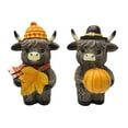 thumbnail image 1 of 2 Estatuas de de las Tierras Altas Otoñales con Calabaza, Gnomos de Arce y Centro de Mesa Moderno. Figura de para Halloween, Ideal para Esta, 1 of 9