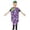 D-Purple, variant on LIIPEE Kids Fruits Vegetables Boys Girls Unisex Cute Kindergarten Stage Performance Clothes