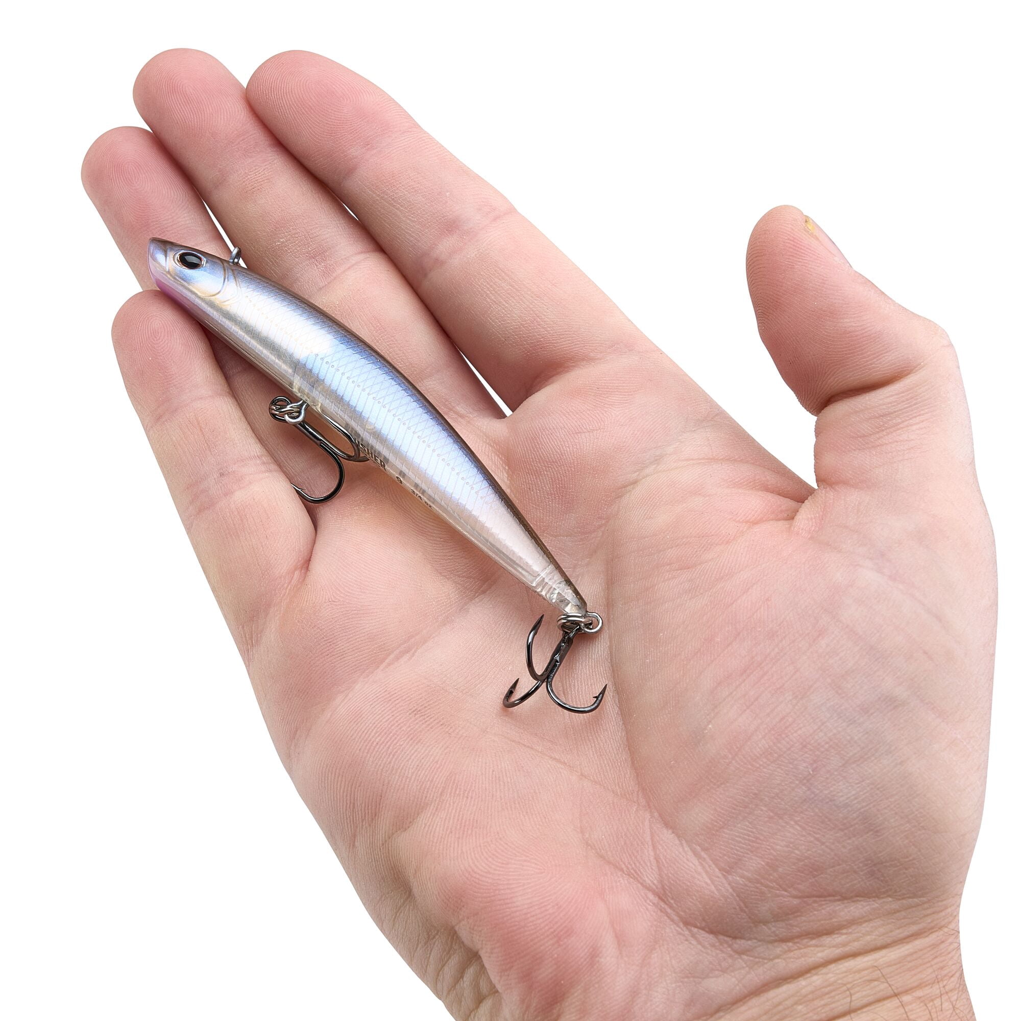 Berkley Finisher, 3.5 in, Glide Baits, Vapor Herring (1 Count)