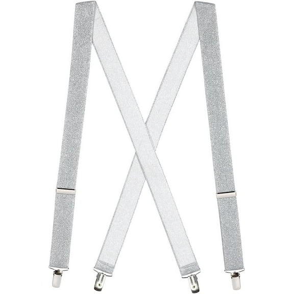 SuspenderStore Kids' Glitter Suspenders - 3/4-Inch Wide - Clip - 5 Colors & 2 Sizes