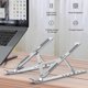thumbnail image 3 of Foldable Adjustable Laptop Stand Holder For MacBook Pro Aluminum Laptop Riser Foldable, 3 of 5