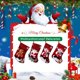 thumbnail image 3 of 4 Uds calcetín de Navidad, chimenea colgante de árbol de Navidad, bolsa de regalo colgante de calcetín de Navidad caramelo, bolsa de regalo de Chocolate de galletas de caramelo Zhivalor WLJ-1067, 3 of 4