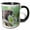 Black/White, variant on 3drose, White-nosed Coati Wildlife, Corcovado, Costa Rica - Sa22 Jgs0053 - Jim Goldstein, 11oz Mug