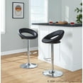 thumbnail image 2 of LumiSource Posh Adjustable Barstool - Set of 2, 2 of 6