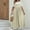 Beige, variant on Plus Size Womens Bib Overall Jumper Dress Loose Linen Adjustable Straps Suspender Pinafore Maxi Dress with Pockets